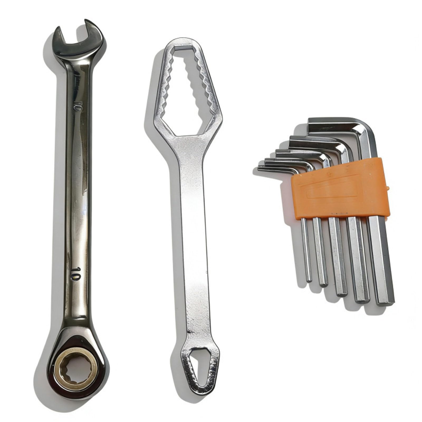 Kaeltsyn Duty Double End Wrench Set With Box For Professional Repairs Versatile Double End Wrench Ideal For Mechanics Projects