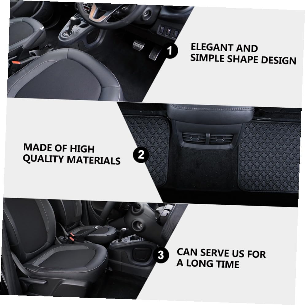 Alfombrillas de coche Amosfun con protección total impermeable y antidesgaste 6