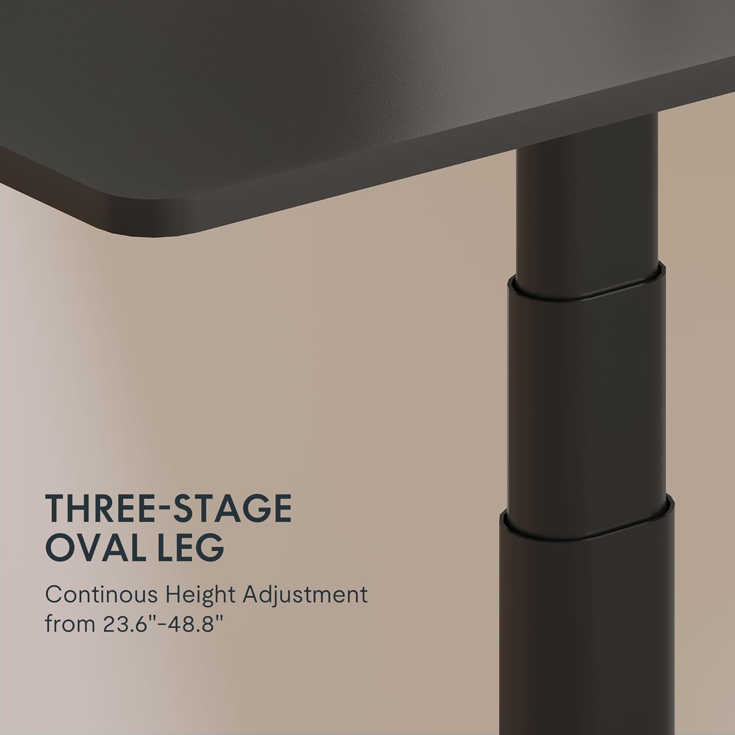 FLEXISPOT E6 Pro 3-Stage Oval Leg