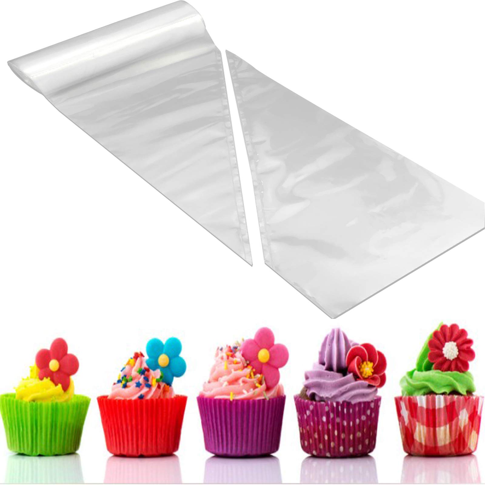 Sacchetti Pasticceria USA E Getta - 50 Pezzi Extra Spessi Per Decorazioni - Foto 4