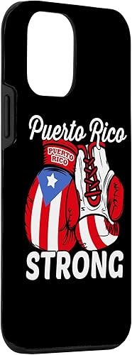 Miniatura 3 de Guantes de boxeo con la bandera de Puerto Rico para iPhone 12 mini Boricua Puerto Rican Pride Case