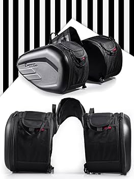Amazon | バイク用サイドバッグ サイドバック サドルバッグ 防水 防振