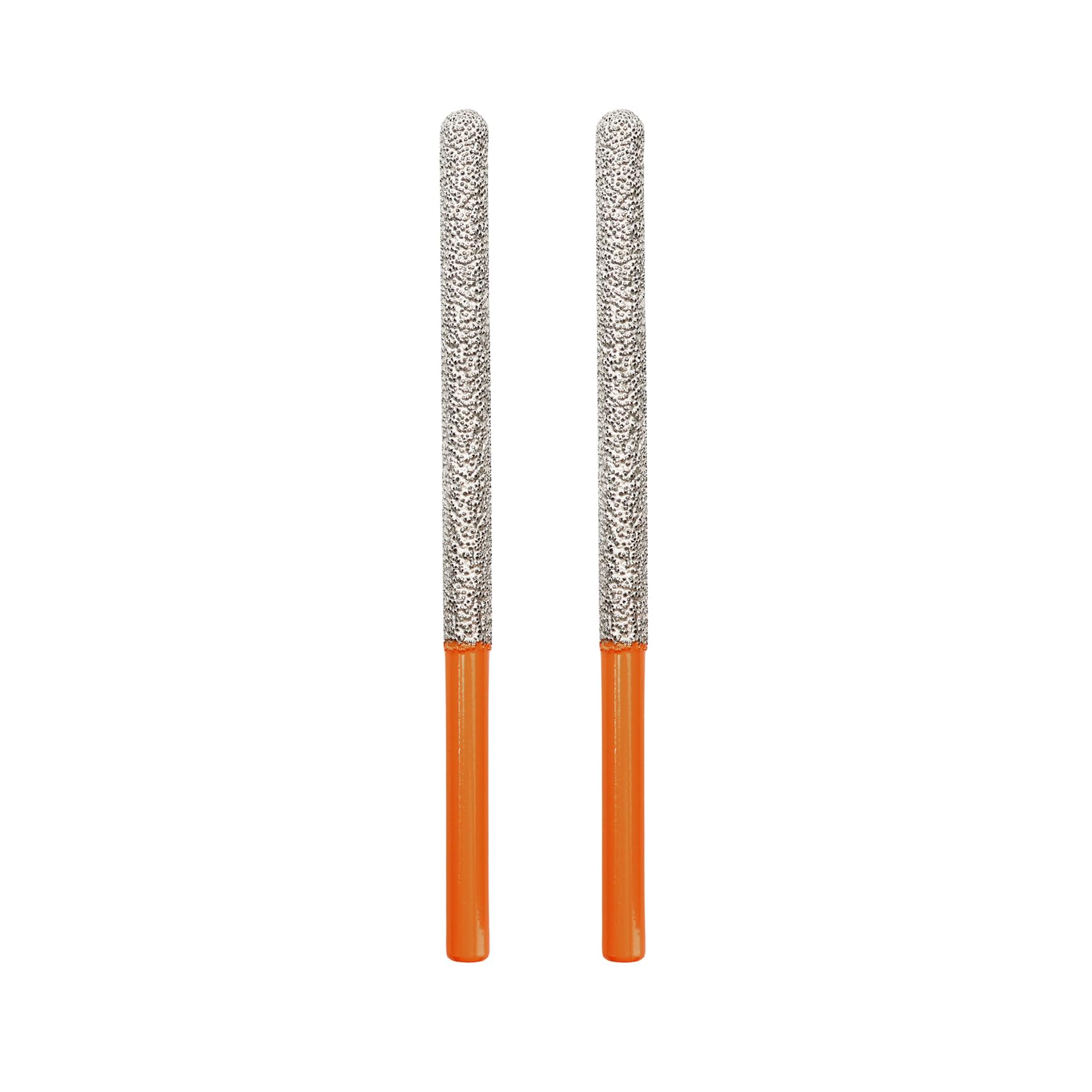 Tuck Point Pin Diamond Bit - BGTEC 2pcs 4 5/8" Length x 1/4" Diamond Mortar Raking Bit with Round Shank for Removing Old Mortar Grinding/Shaping