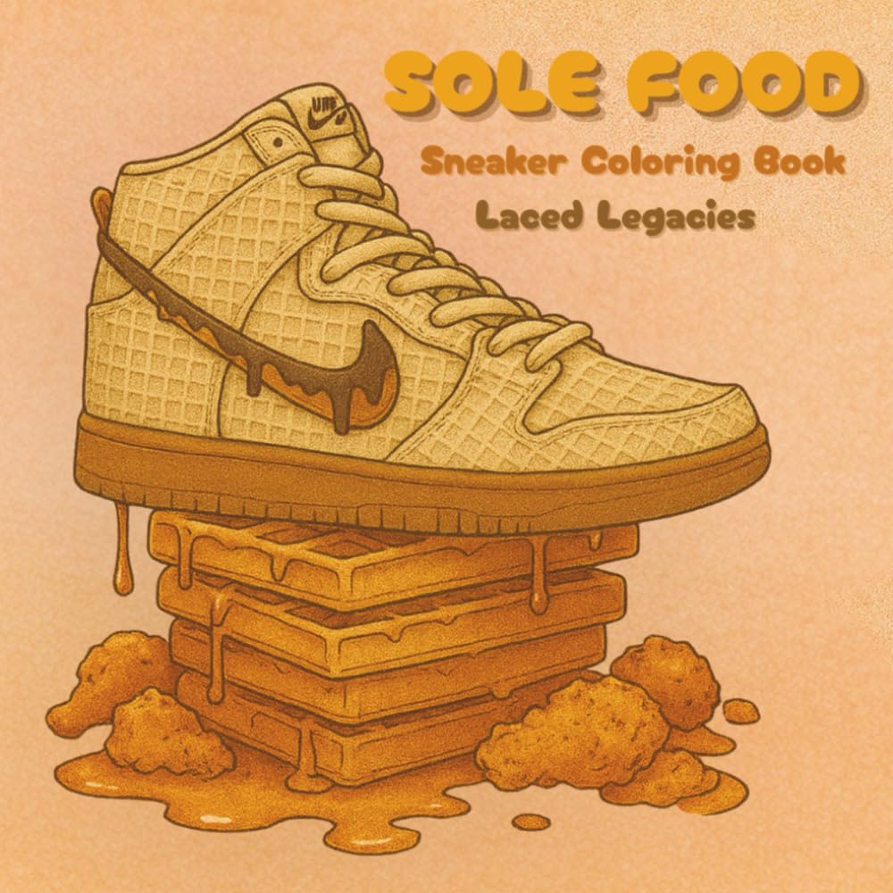 Sole Food: Sneaker Coloring Book : Bridgett, Keilissa: Amazon.sg