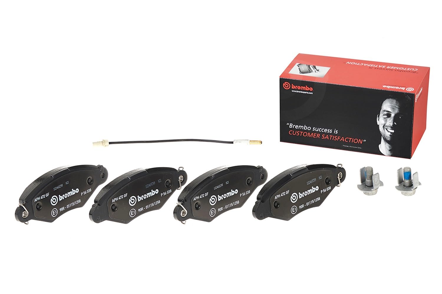 ✅Fits BREMBO P 56 038 Brake Pad Set, disc brake P 56 038 Brake pads  ⭐UK Seller⭐