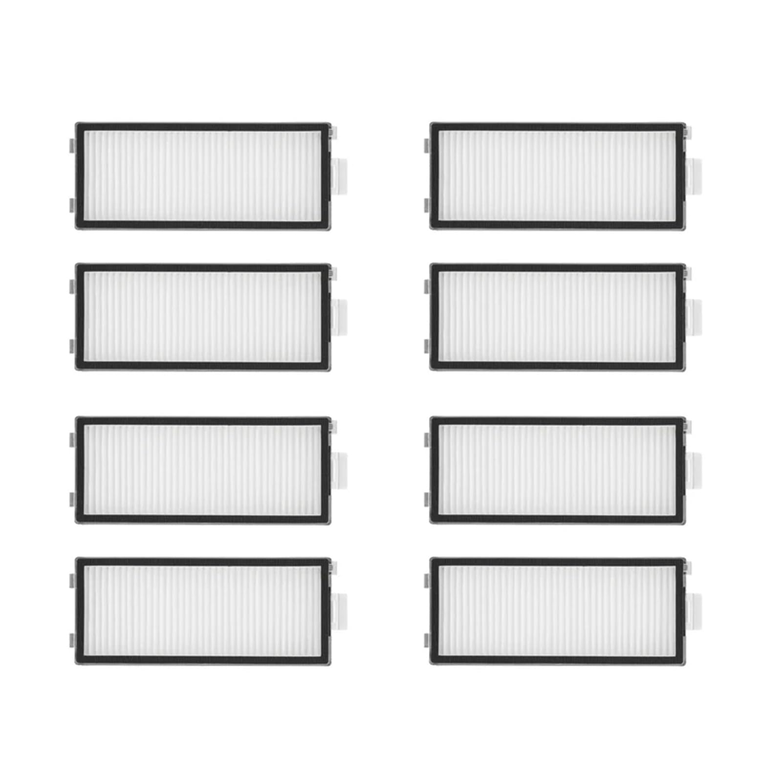 Eezii 8Filters P10s Pro Filter Replacement Parts，Compatible For Roborock，Qrevo Master, Qrevo Slim, V20, P10s Pro Robot Vacuum Cleaners Parts