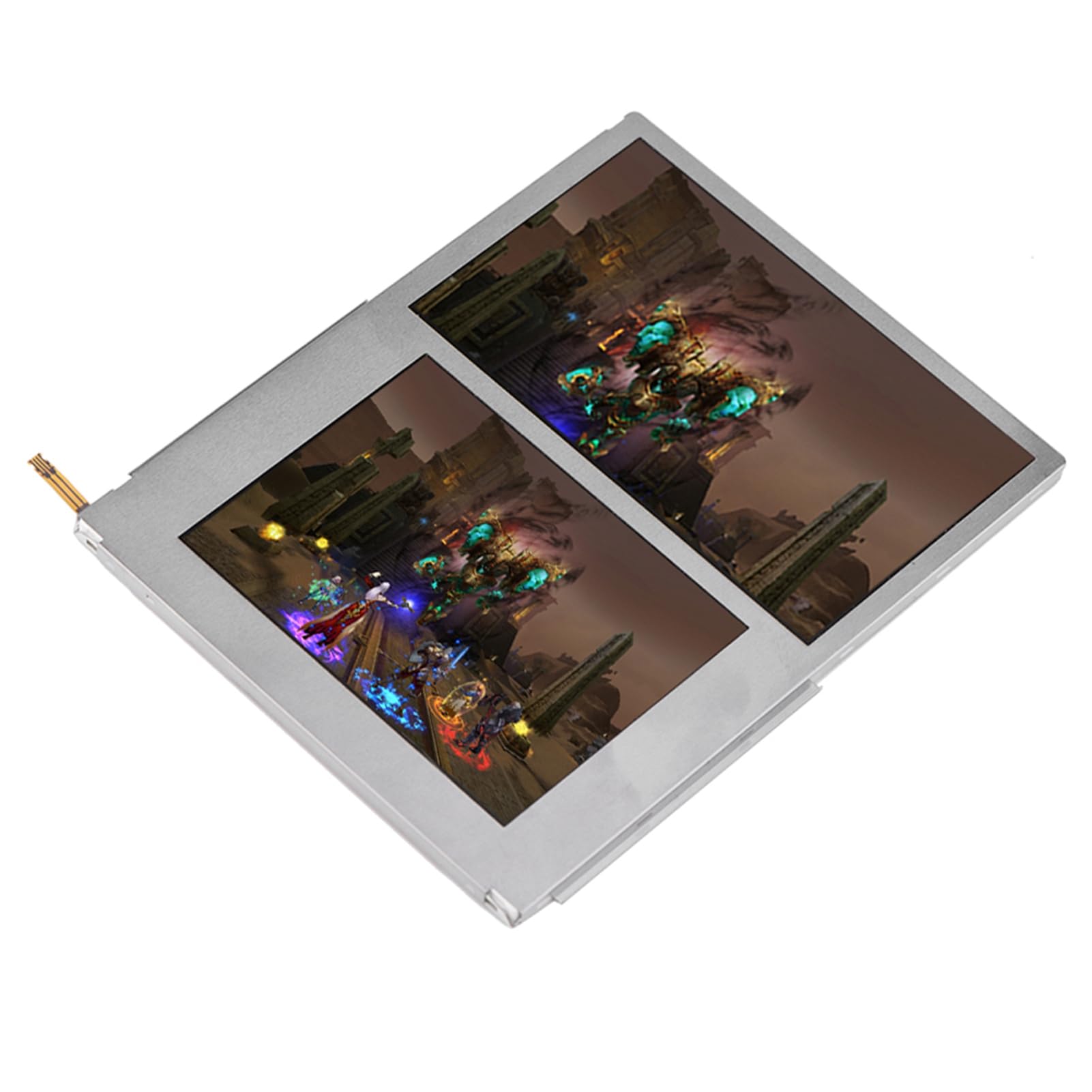 Tangxi Schermo LCD per Nintendo, Parte Superiore di Ricambio e Pulsante di Riparazione dello Schermo LCD per Nintendo 2DS