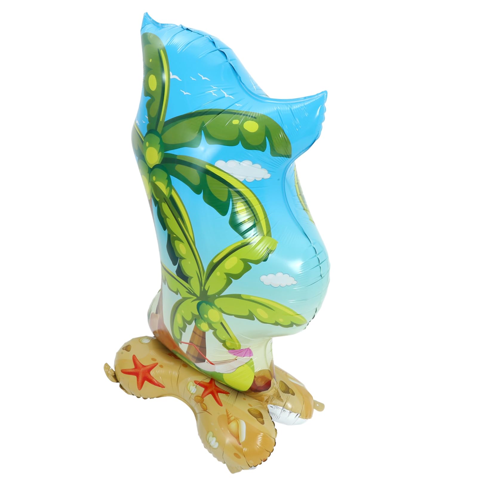 UPKOCH 4piezas Inflable De Tropical Para Decoración De Fiesta Hawaiana Accesorio Para Celebraciones De Verano y Fotografía Playa