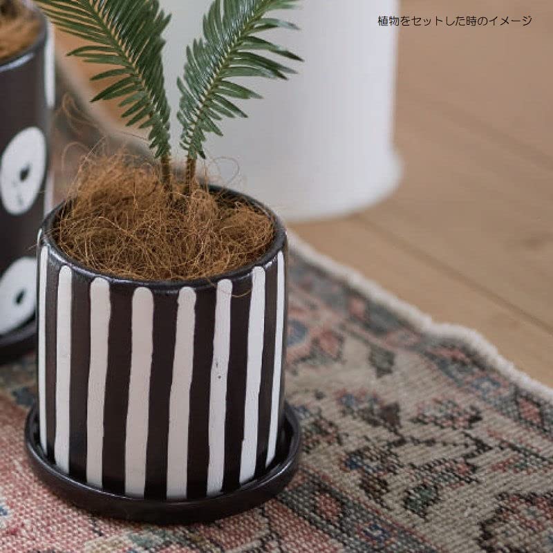 Amazon.co.jp: 花・観葉植物用ポット カイサ 12 ceramic （4個入り