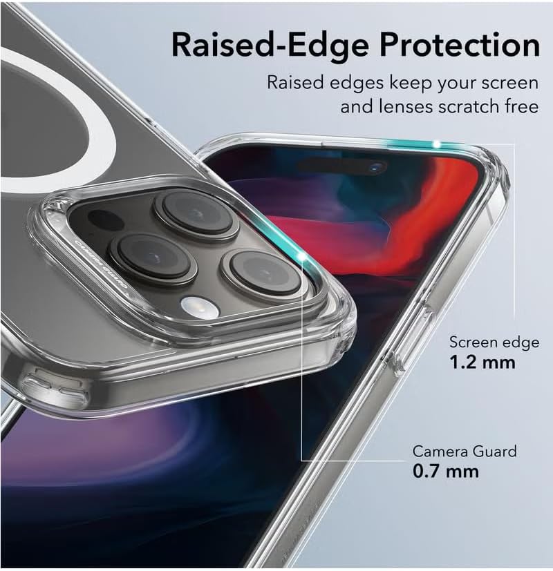 يوارب كينج جراب مغناطيسي لموبايل ايفون 15 متوافق مع الشحن اللا... - view 3