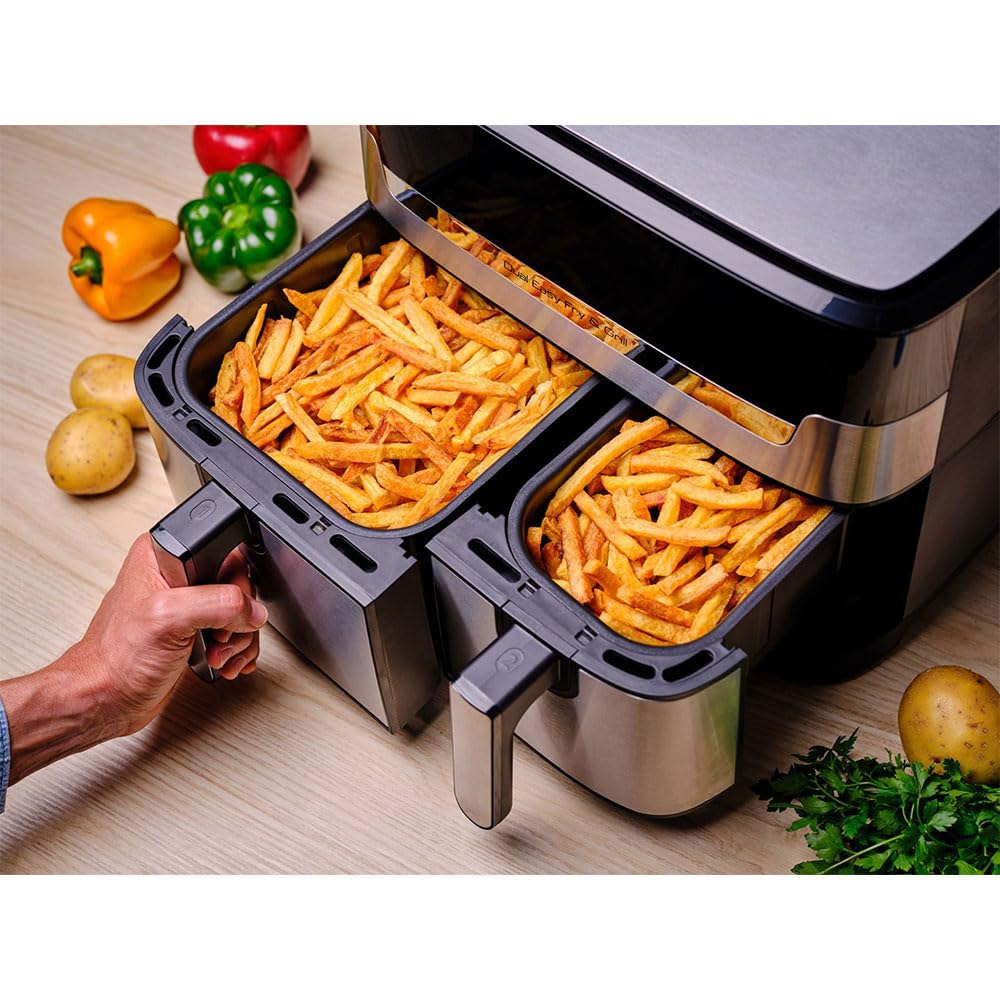 Tefal Dual Easy Fry & Grill EY905D Friteuse à Air Chaud Ansicht 4