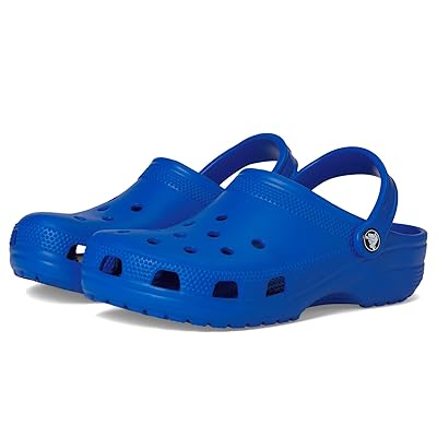 Crocs Kids Classic Clogs (Little Kid/Big Kid) Kids Shoes Blue Bolt