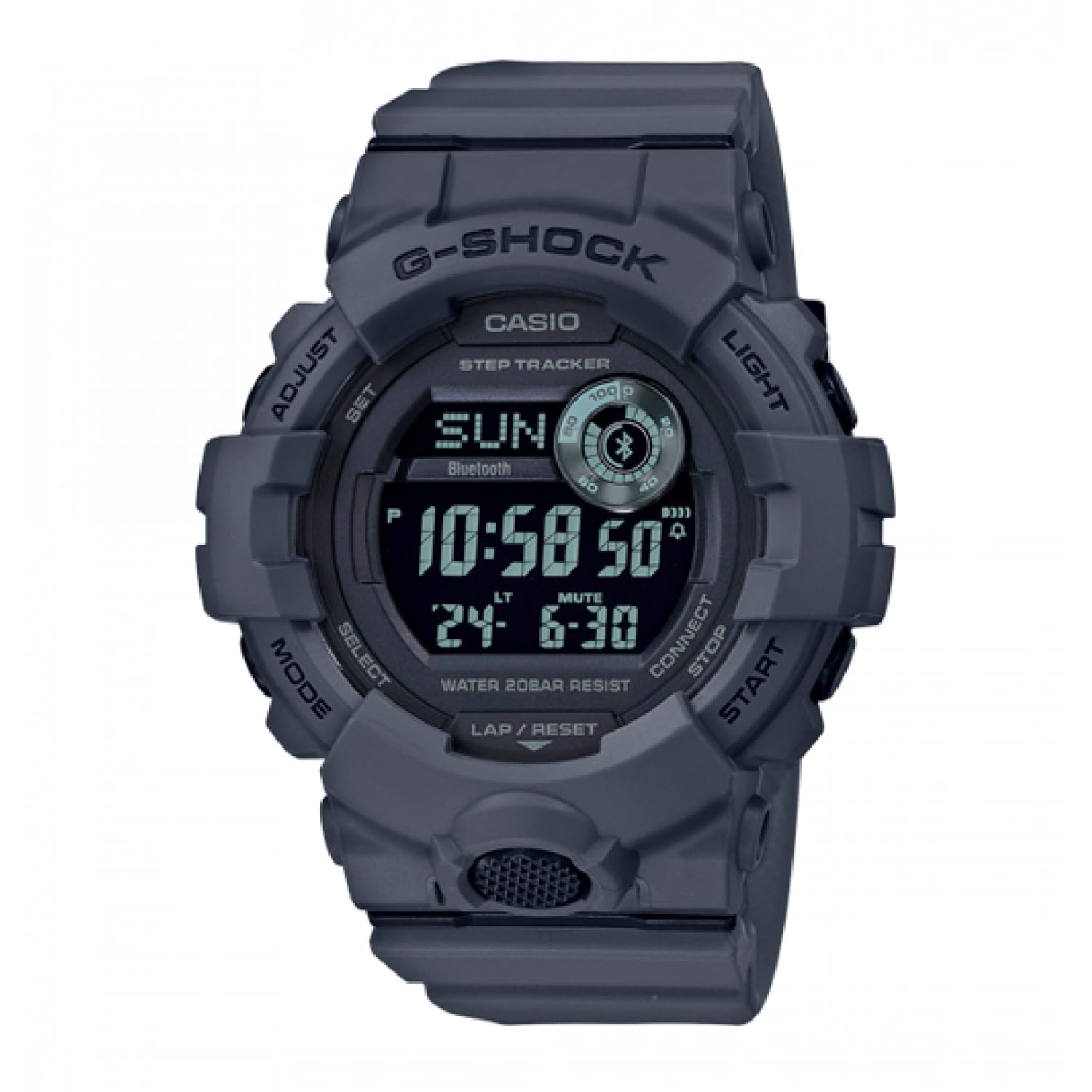 Casio Mens Digital Quartz Watch with Plastic Strap GBD-800UC-8ER