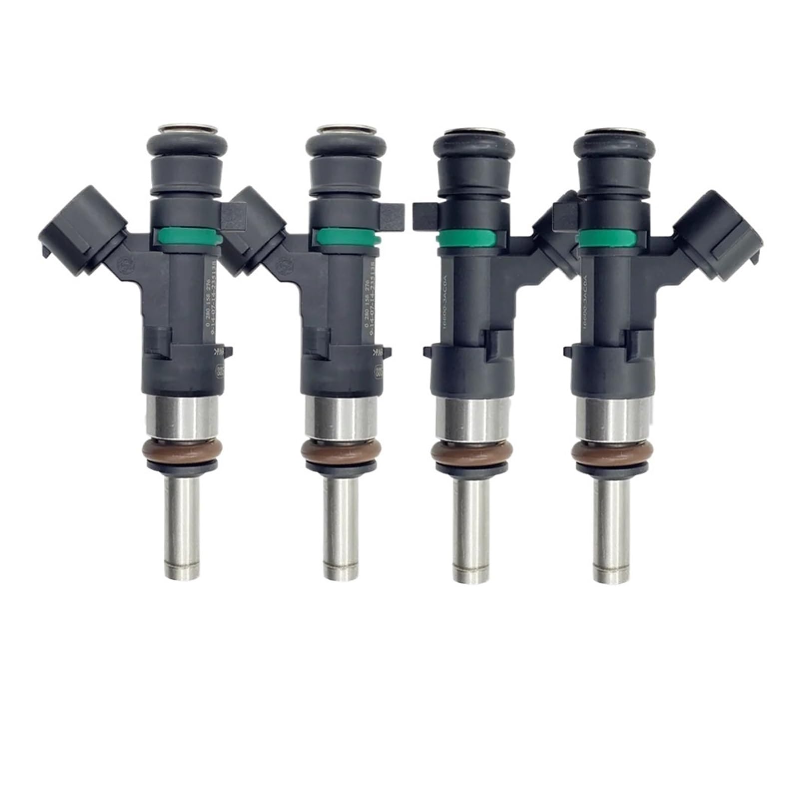 Fuel Injector Nozzle Auto Parts Injectors Compatible for Nissan March Versa 1.6 16V ASX 2.0 16600-3Ac0A Car Accessories 4Pcs 0280158276