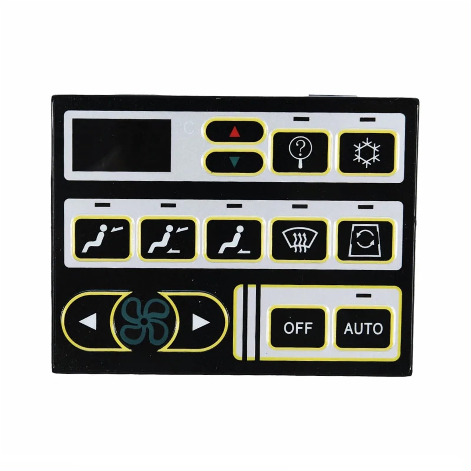 Interruptor Climatización 14541344 14631179 Reemplazo del controlador del aire acondicionado para excavadora Compatible con Volvo EC140 EC210 EC290 EC360