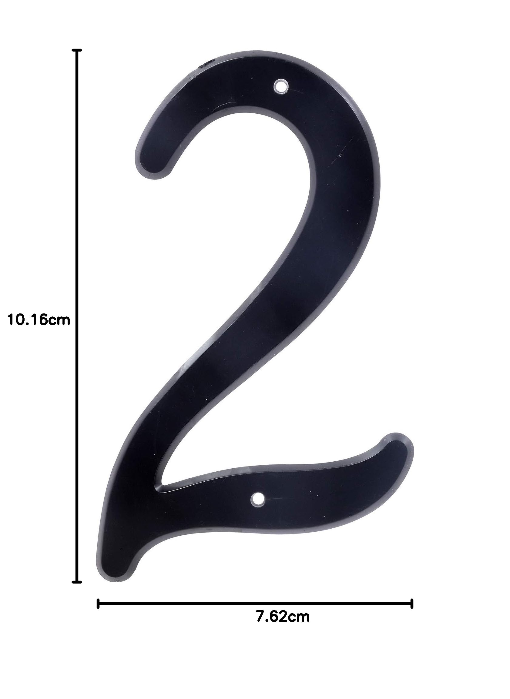 Nouveau - Numéros De Maison Noirs Avec Un Revêtement Spécial à