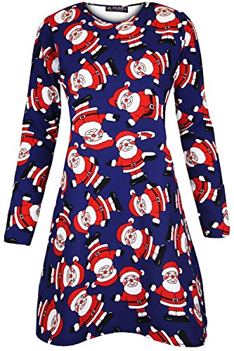 Oops Outlet Vestito da donna stile natalizio, a