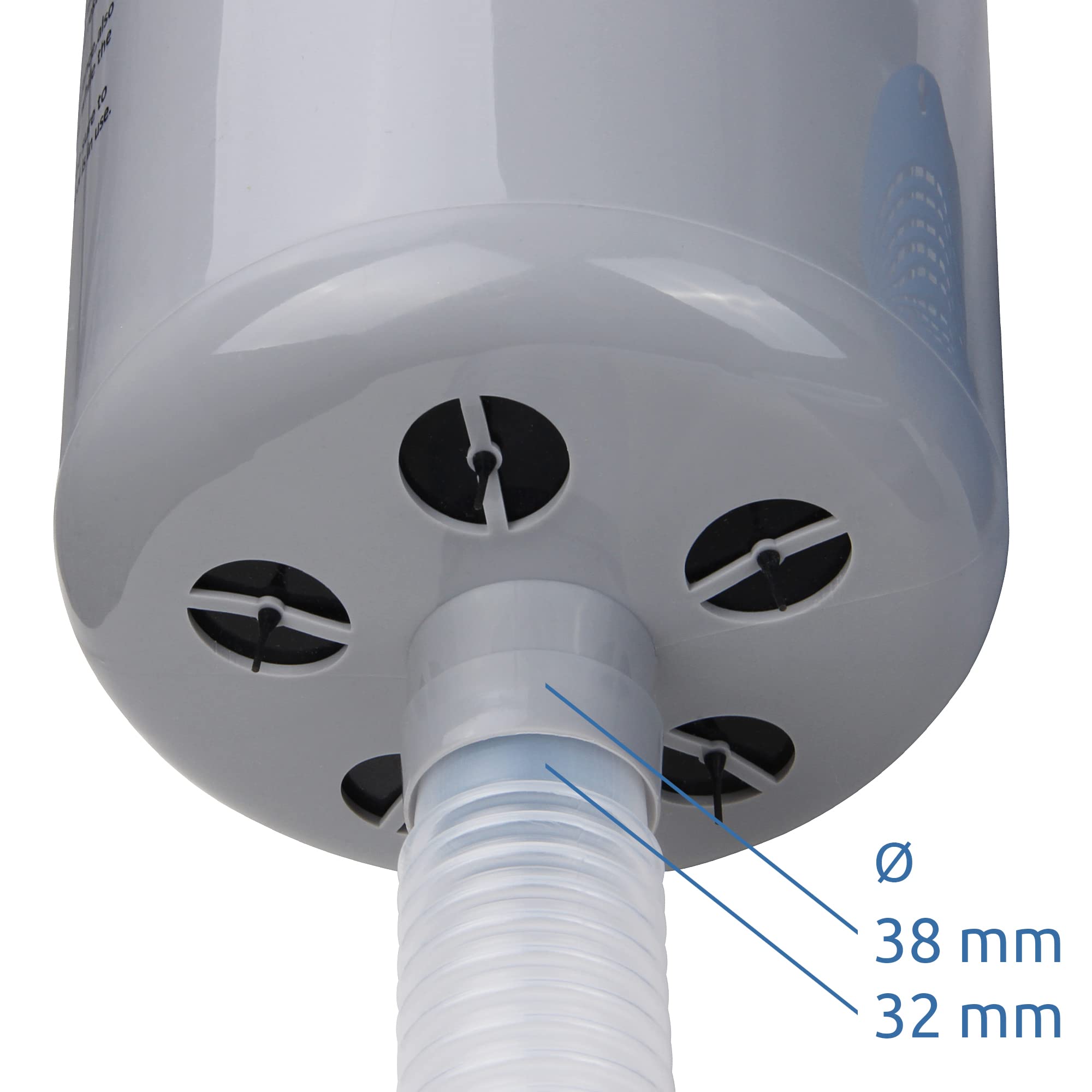 your GEAR Skimmer Duo - Pool Einhängeskimmer Oberflächenskimmer für alle Becken mit Luftring oder Stahlrahmen geeignet - inklusive Schraub-Adapter für Intex Pools