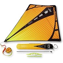 Prism Kite Technology Vertex High Flying Diamond Kite with 10' Long Triple Streamer Tail