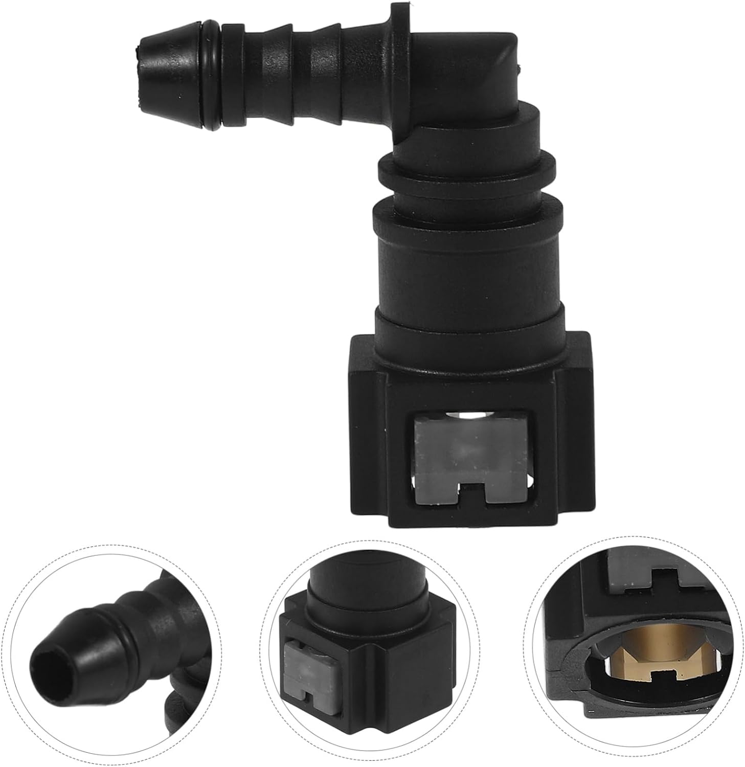 Fuel Quick Connector 7.89 Car Fuel Line Adapter Kit Plastic Quick Release Disconnect Fitting for Vehicle Lines