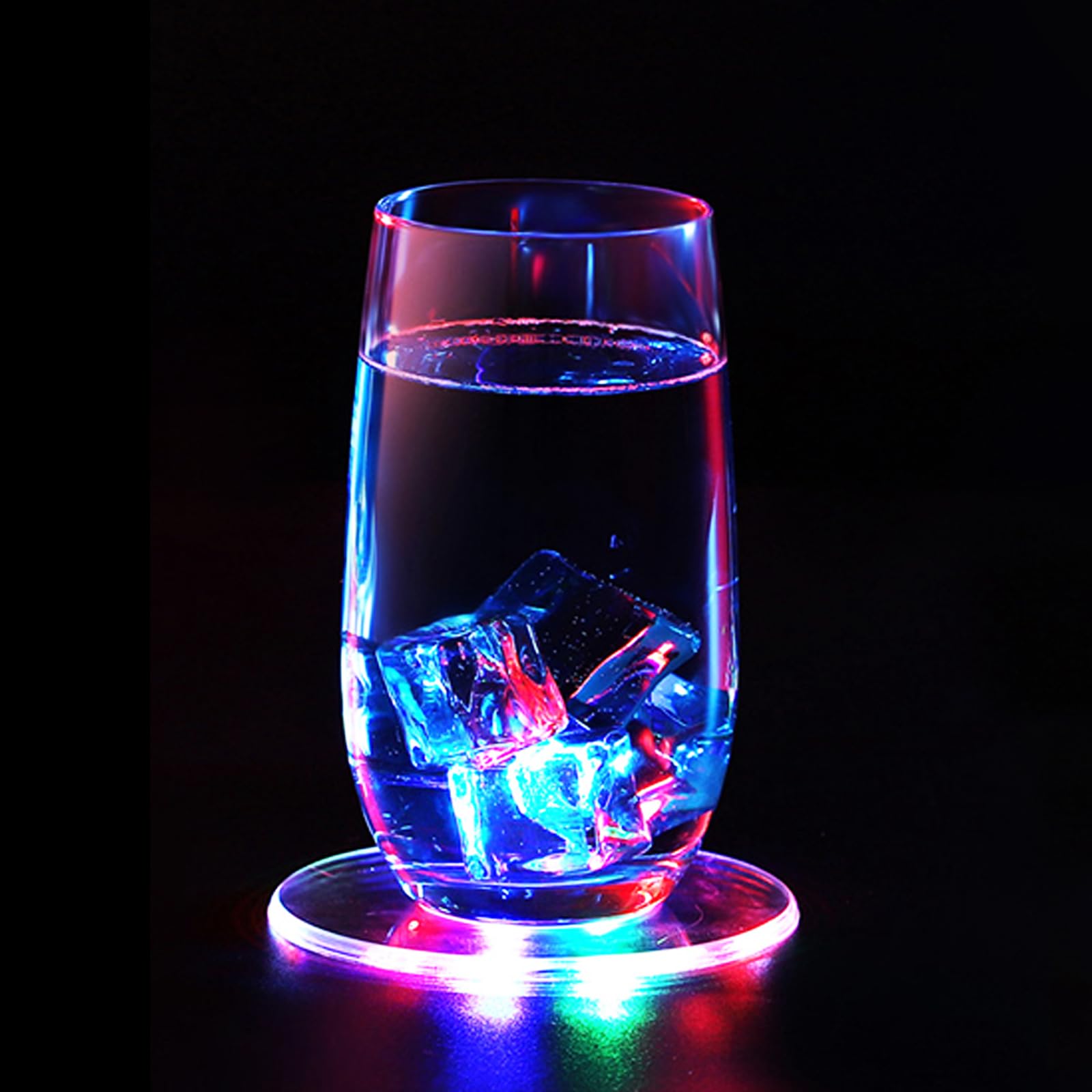 Sottobicchieri A LED Colorati - Impermeabili Per Feste, Matrimoni E Bar - Foto 12