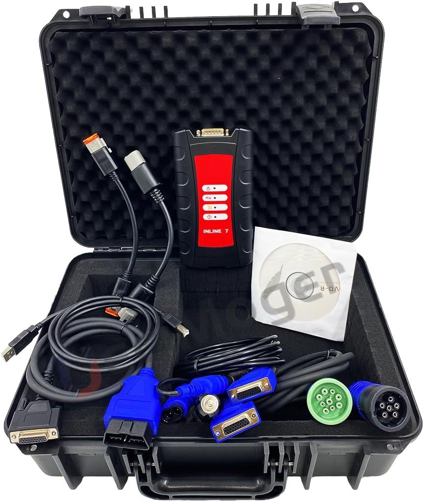 for Cummins Inline 7 Data Link Adapter Truck Diagnostic Tool with Insite 9.0 Software (Tool with 9.0 Software)