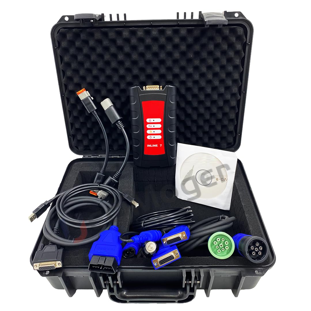 for Cummins Inline 7 Data Link Adapter Truck Diagnostic Tool with Insite 9.0 Software (Tool with 9.0 Software)