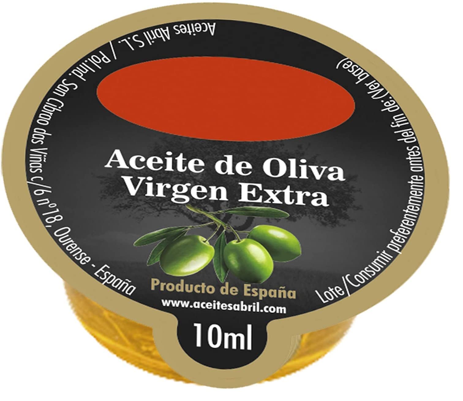Huile extra vierge en sachets unidoses 40 petit bateau de 10 ml