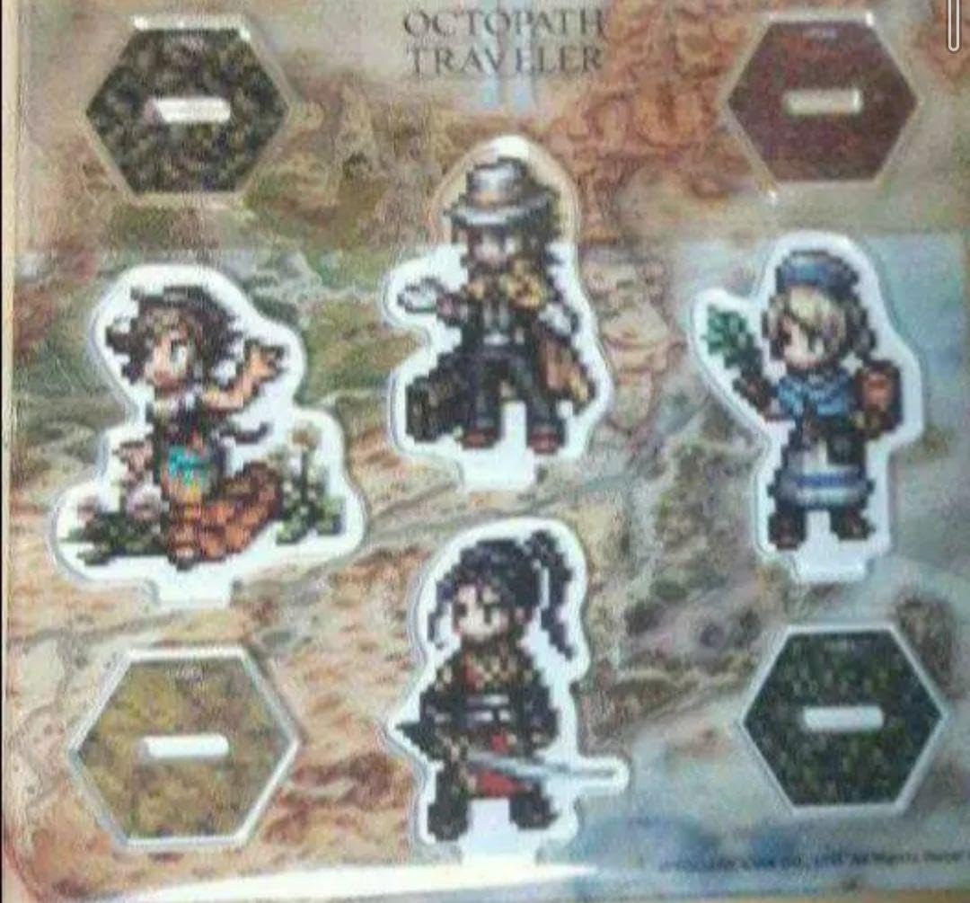 オクトパストラベラー2 アクリルスタンドセット Amazon.co.jp: オクトパストラベラーII アクリルスタンドセット