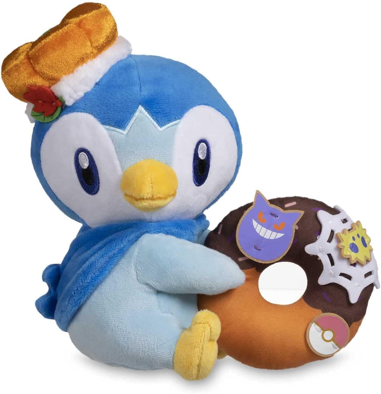 Pokemon Center Piplup Pokemon Pumpkin Celebration Poké Plush - 8 ¾ in.