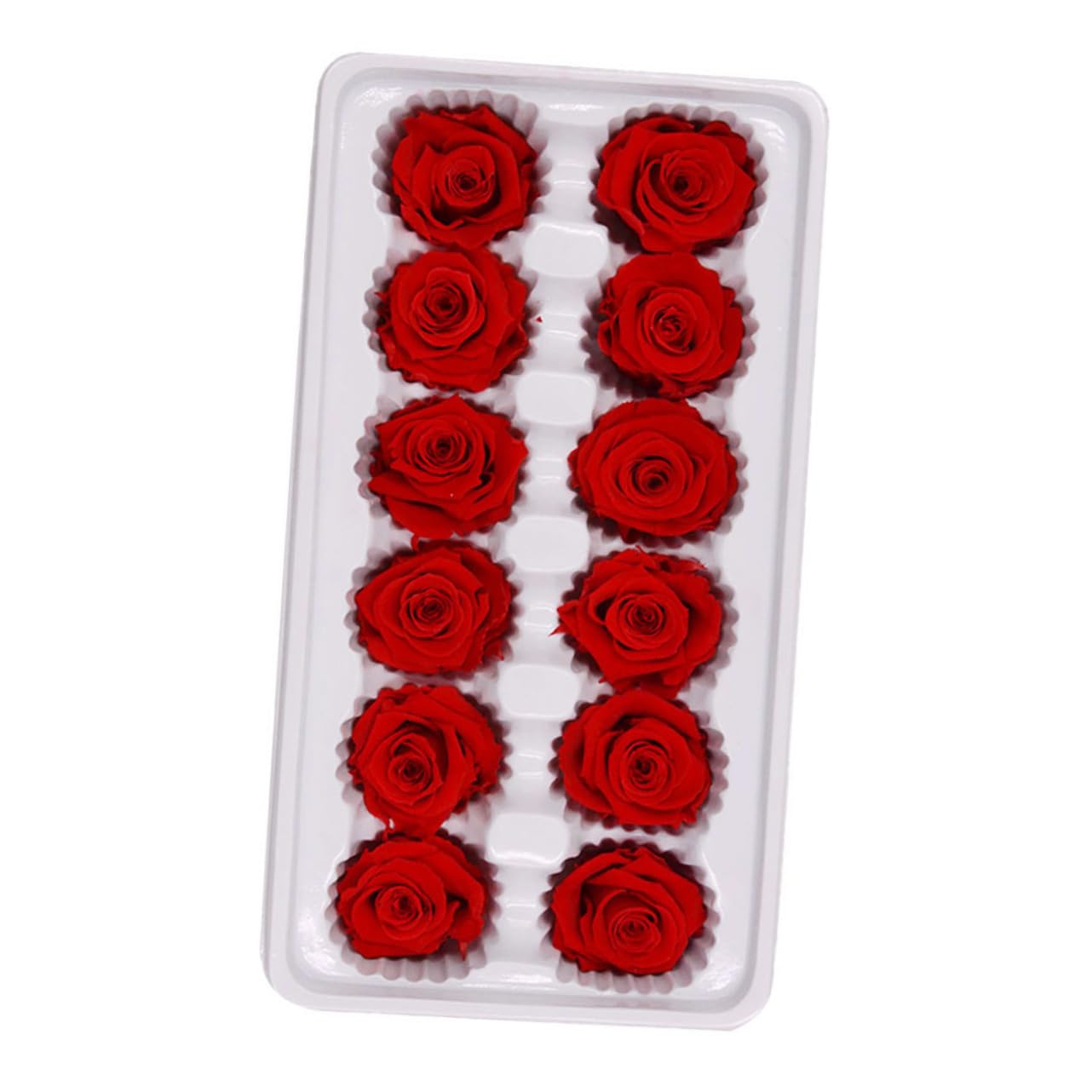 Garneck 4 Set Di Fiori Artificiali Per Occasioni Speciali Bouquet Di Fiori Conservati Decorazione Per Matrimoni Feste Di Compleanno 12 Pezzi * 4