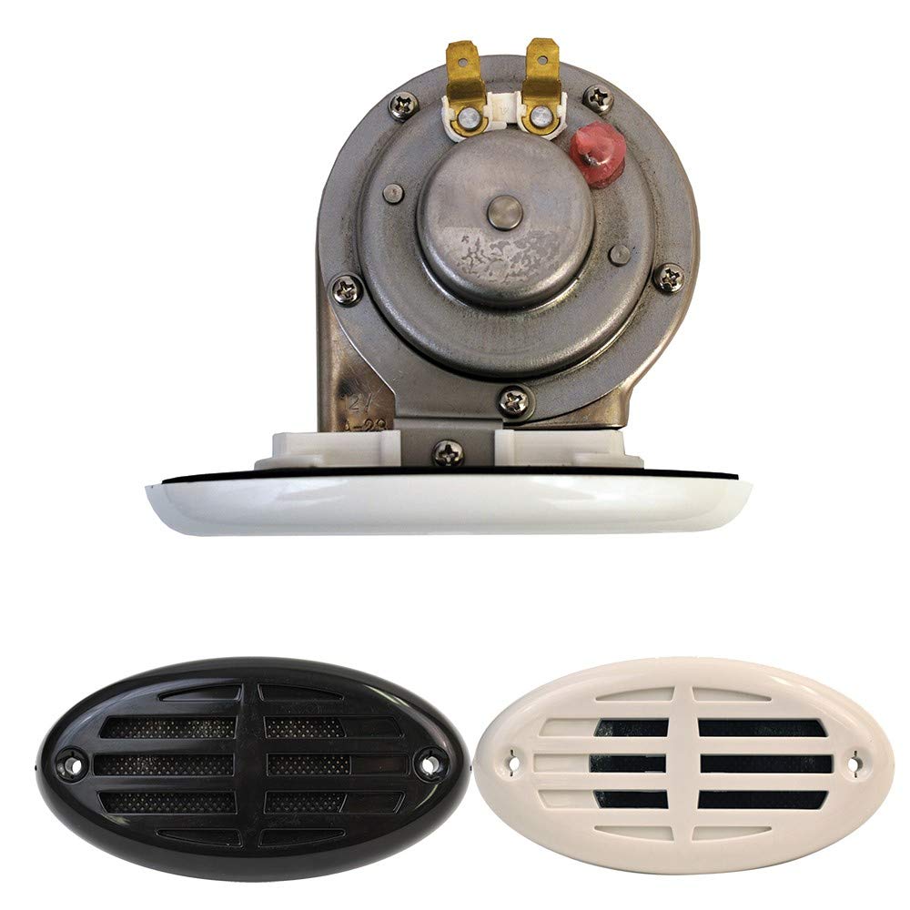 Amazon.com: Attwood Drop-In Hidden Horn W/Black And White