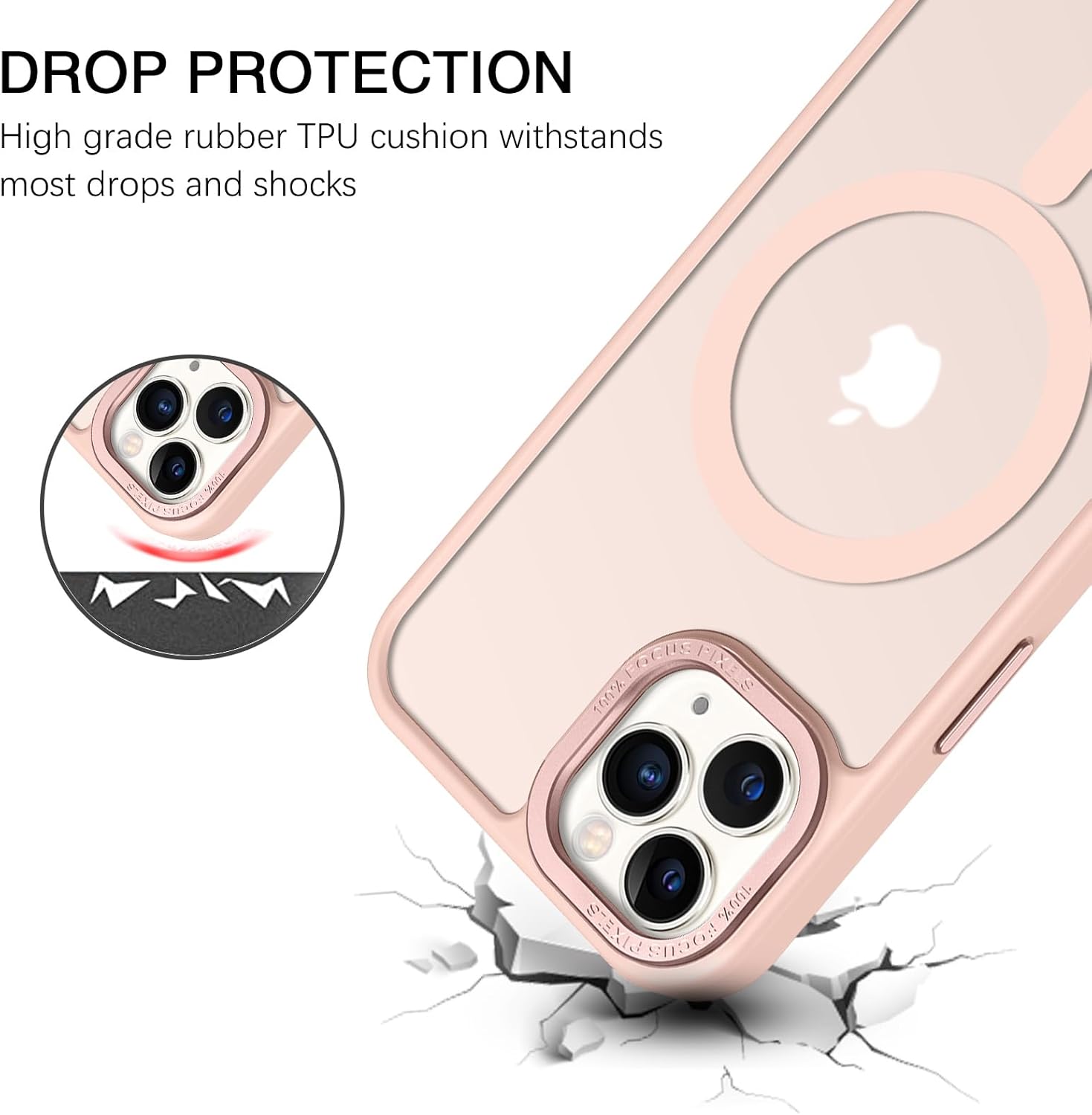 ORIbox - Funda Compatible Con IPhone 11, Con 4 Esquinas, Protección A Prueba De Golpes