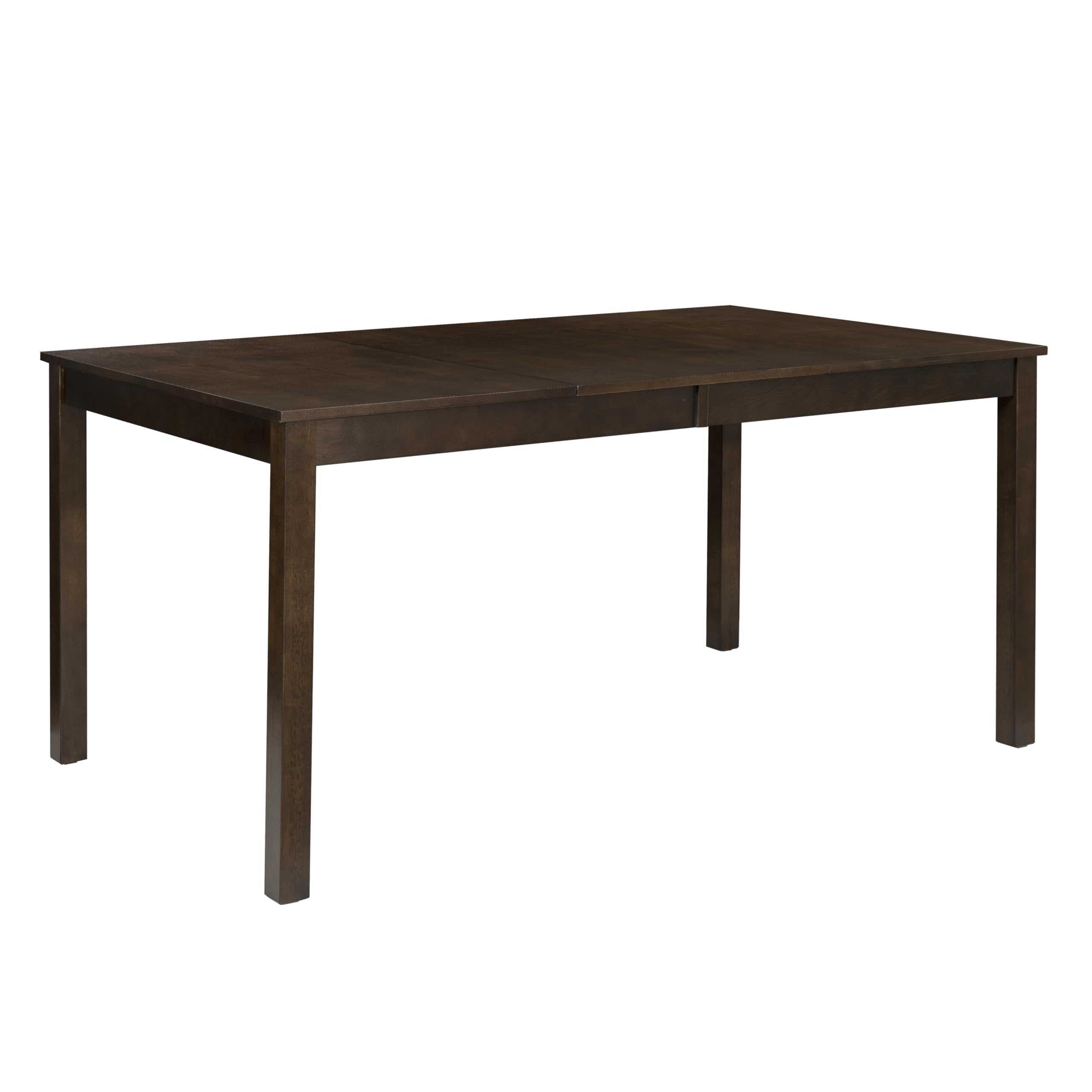 Photo 1 of Linon Carolina Rectangle Dining Table in Dark Brown