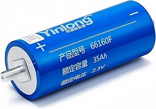 18PCS YinLong 35Ah 2.3V Lto 66160 F Cell Lithium Titanate Battery Cells Grade a Cylindrical Rechargeable Batteries for Car Audio and Energy System