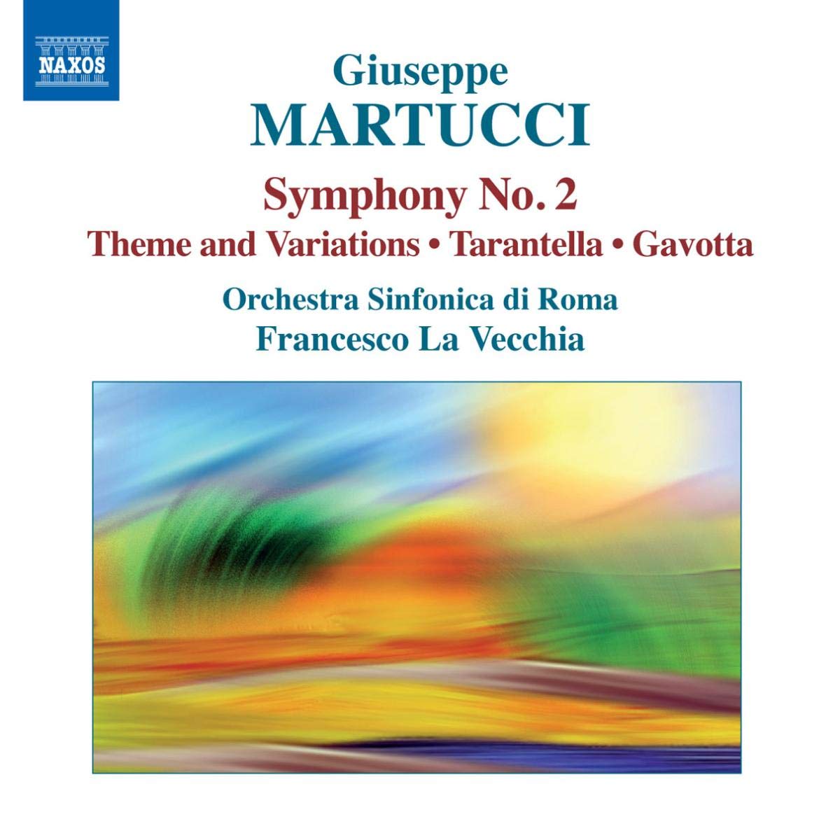 Giuseppe Martucci Symphony No. 2 Sealed CD Album 2009 Naxos Francesco La Vecchia