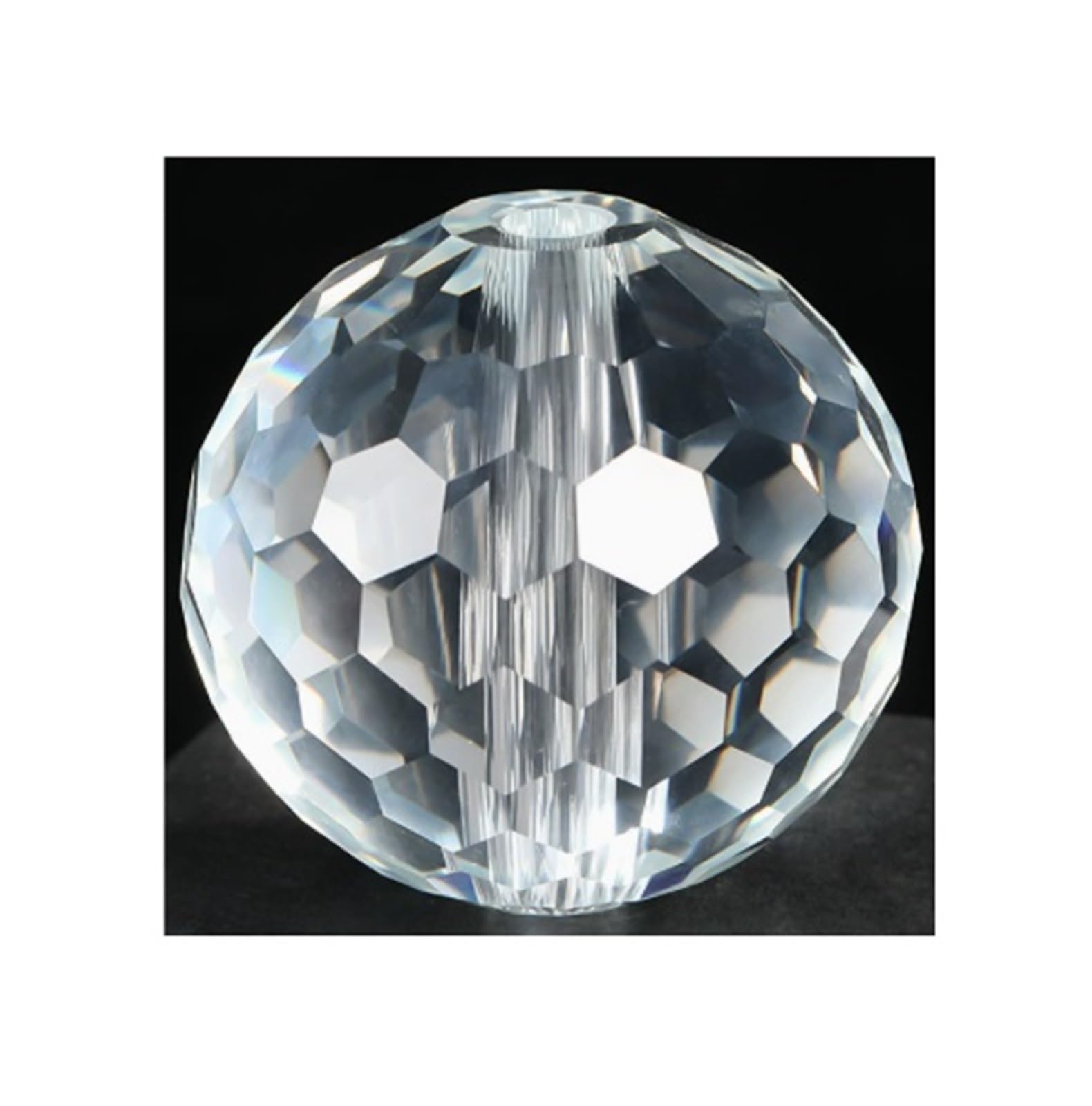 Feng Shui Sfera Di Cristallo Prismi Di Cristallo Con Sfera Di Cristallo Trasparente Decorazione Con Sfera Di Vetro For La Casa, Il Ristorante, L'hotel, Ecc Per Meditazione Decorazione(Clear 1)