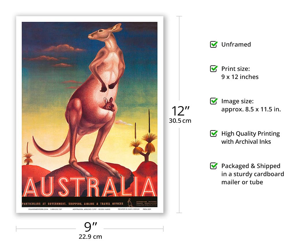 Amazon.com: Australia - Australian Kangaroo with Baby Joey