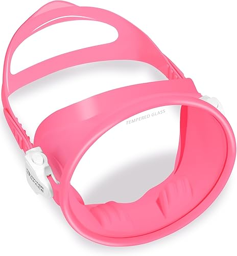 Miniatura 9 de Diving Mask for Youth Adults Men Women Oval Tempered Glass Lens 180° Clear View Snorkeling Swimming Púrpura,Negro -,Cian,Azul