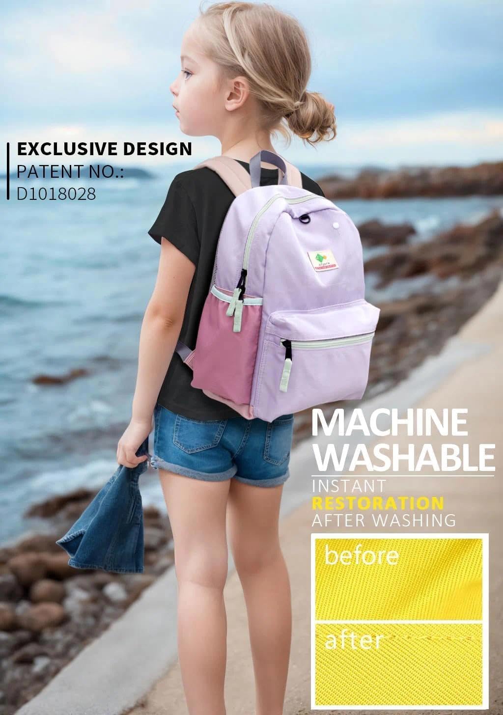 Preschool Toddler Backpack For Boys Girls, School Mini & Travel, Small Kids Child Backpacks, Kindergarten Elementary bag, 11.6" H - Image 3