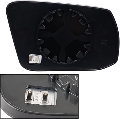 Miniatura 4 de AUTOXBERT Espejo lateral izquierdo del conductor calentado con placa de respaldo para Nissan Altima Sentra 2013 2014 2015 2016 2017 2018, repuesto