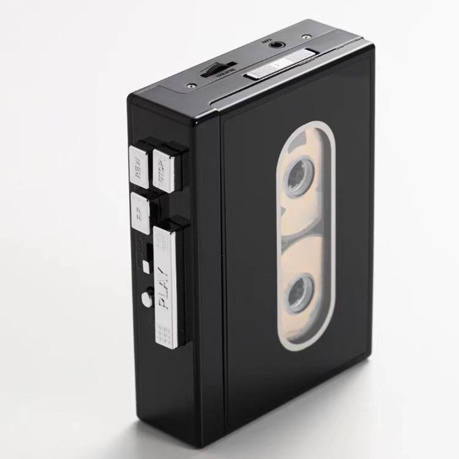 Lecteur de Cassettes Audio Stéréo Complet, Clé USB 128 Kbps, Facile à Utiliser