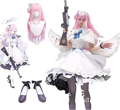 勝利の女神 NIKKE ドロシー ブルーアーカイブ 聖園ミカ ウィッグ コスプレ 勝利の女神 NIKKE ドロシー ブルーアーカイブ 聖園ミカ ウィッグ