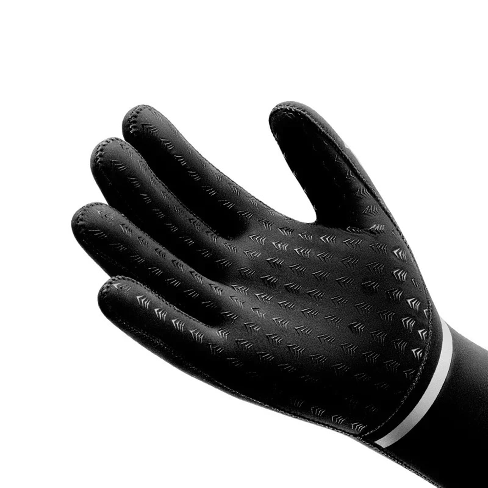 Guantes cálidos de Invierno a Prueba Viento, Manoplas Impermeables for Deportes Bicicleta, Guantes Lana, Antideslizantes for Montar en esquí y Motocicleta para Ciclismo