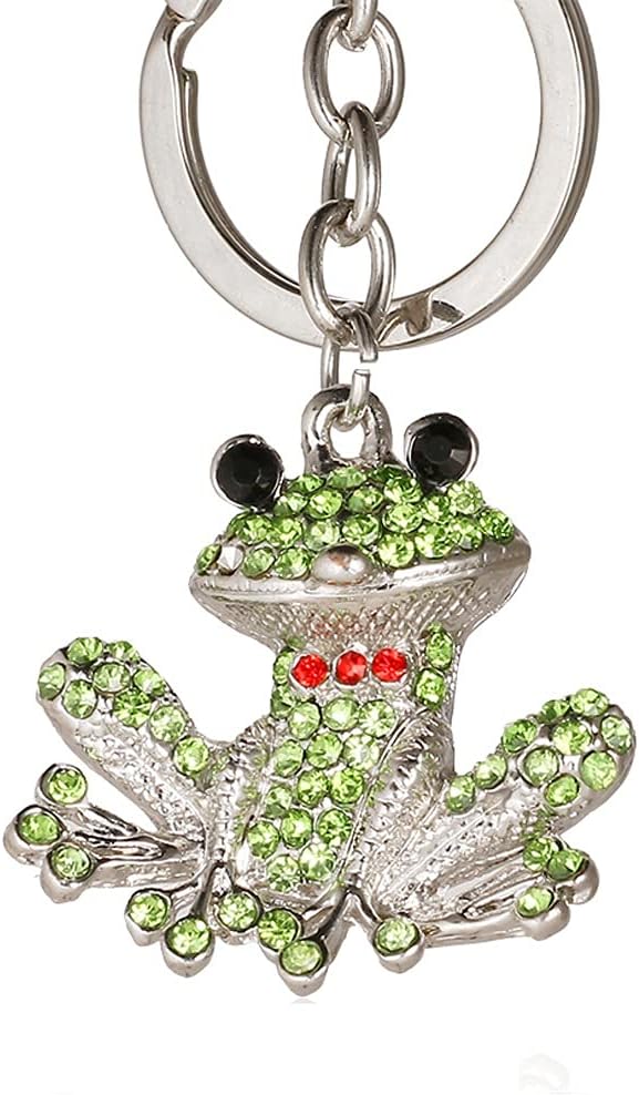 Fashion Rhinestone Ornament Bag Pendant Charm Women Handbag Keyring Crystal Key Chain Clip Souvenir