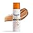 Eucerin Sun Tinted Age Defense Face Sunscreen Lotion SPF 50 with Hyaluronic Acid, Tinted Sunscreen for Face, Blendable Tint for All Skin Tones, Non Comedogenic and Hypoallergenic, 2.5 Fl Oz Bottle