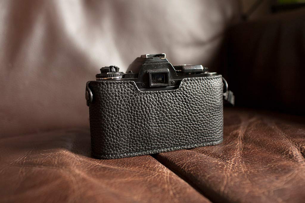 Amazon | Funper MINOLTA X700 専用 ブルタイプ 本革 ボディ