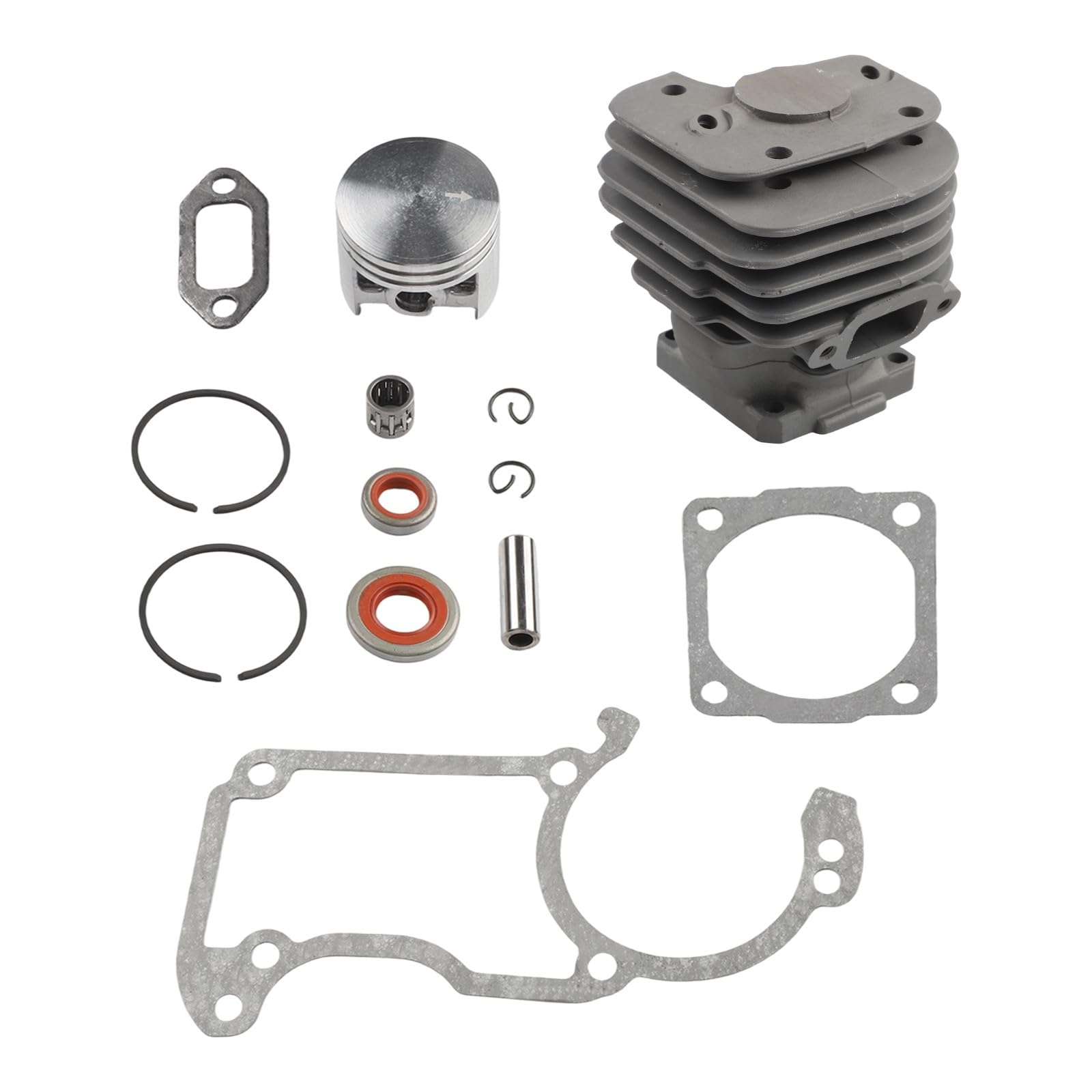 Cylindre et piston pour tronçonneuse MS240 024AV kit joints moteur rechange thermique