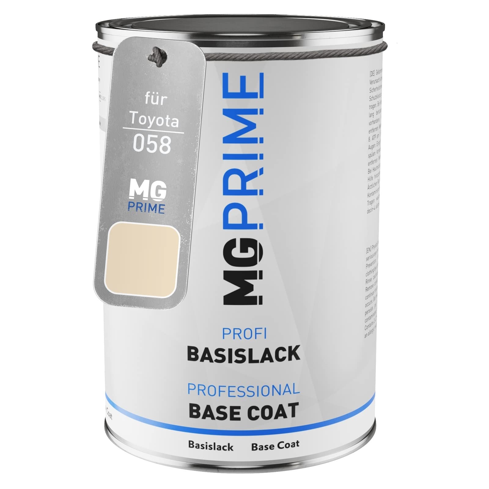 Buy MG PRIME Car Paint Can readytospray for Toyota 058 Warm White