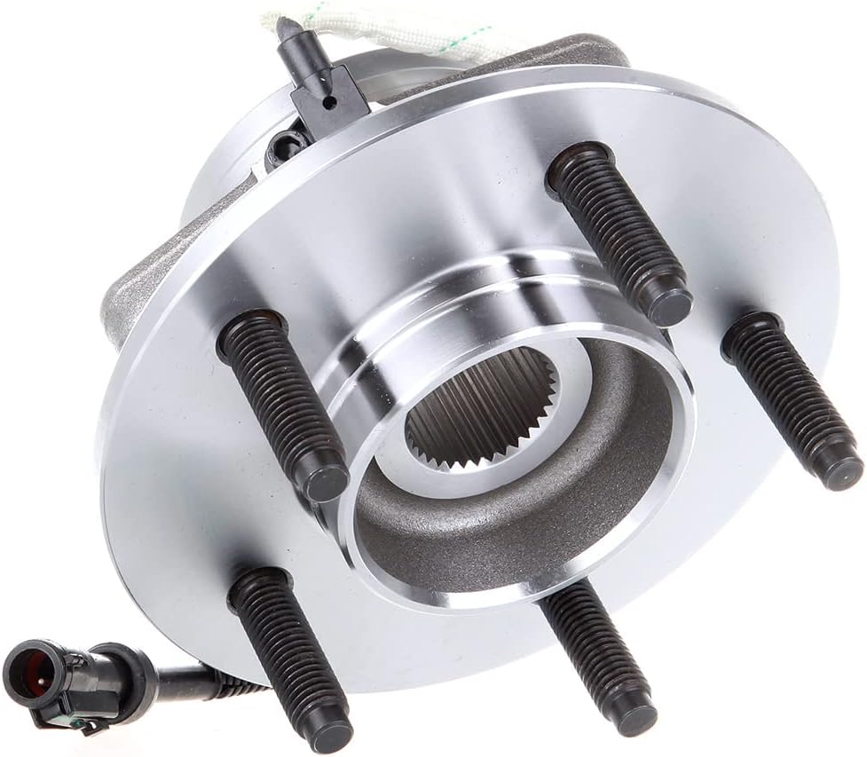 SCITOO Wheel Hub Wheel Bearing Assembly Front 515029 fit for Ford for F-150 2000-2004 5 Lugs Wheel Hub Bearing Assemblies W/ABS 1pc Wheel Hub Bearings